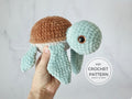 Plush Turtle Amigurumi Pattern | Instant Digital download PDF