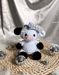 Low-Sew Plush Cow Amigurumi Pattern | Instant Digital download PDF