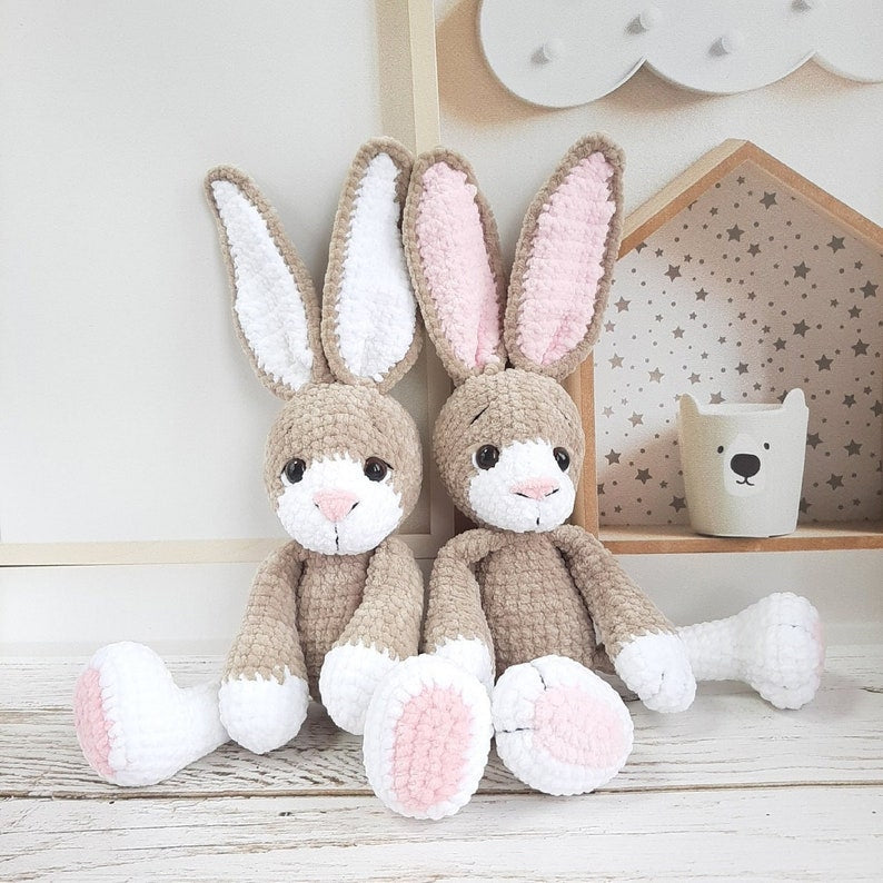 Sweet Bunny Garden: Amigurumi Crochet Pattern Bundle (Set of 9 PDFs)