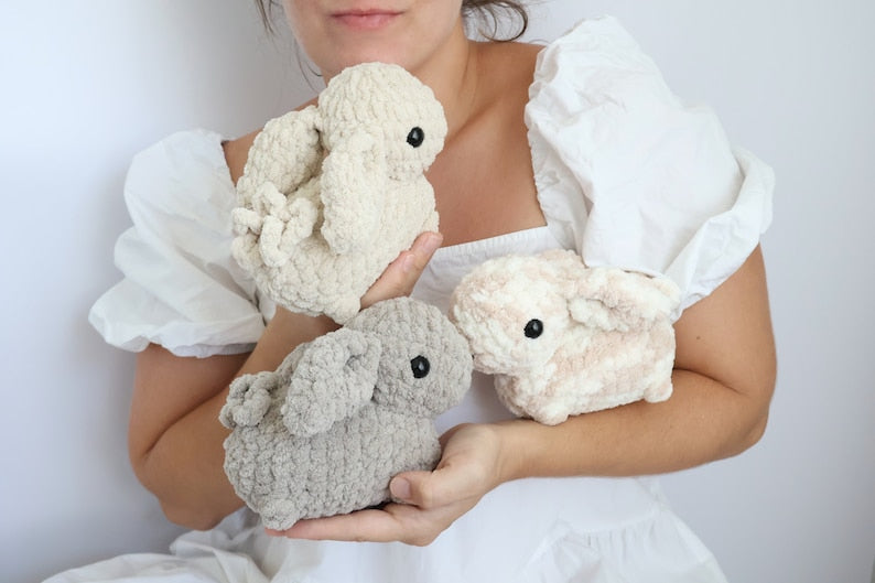 Bunny Paradise: Versatile Amigurumi Crochet Pattern Bundle (Set of 9 PDFs)