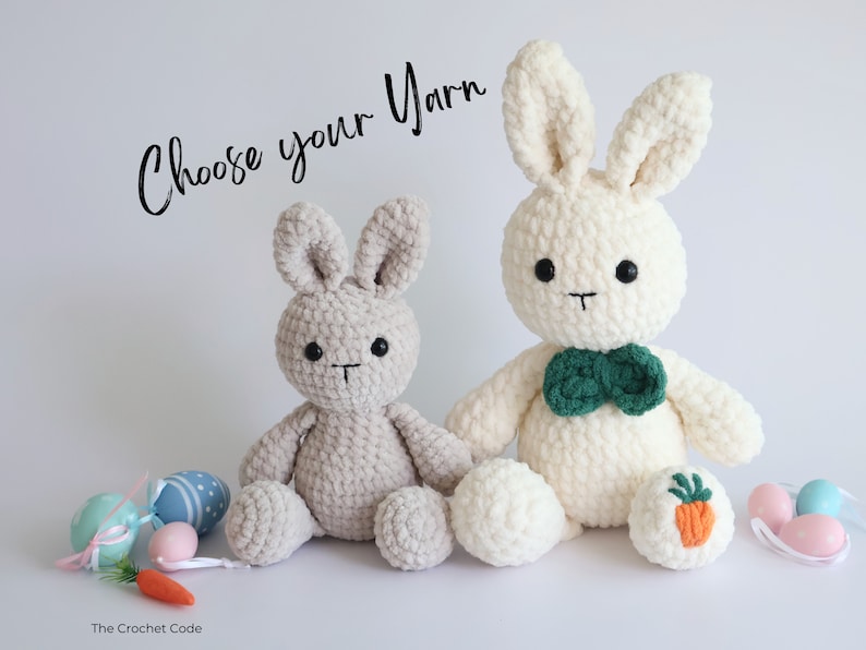 Bunny Paradise: Versatile Amigurumi Crochet Pattern Bundle (Set of 9 PDFs)