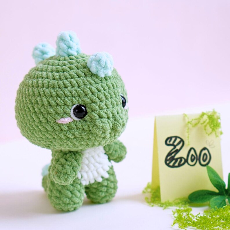 Jurassic Friends: Dino Amigurumi Crochet Pattern Bundle (Set of 7 PDFs)
