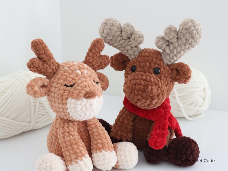 Christmas Adventure: Holiday Amigurumi Crochet Pattern Bundle (Set of 5 PDFs)
